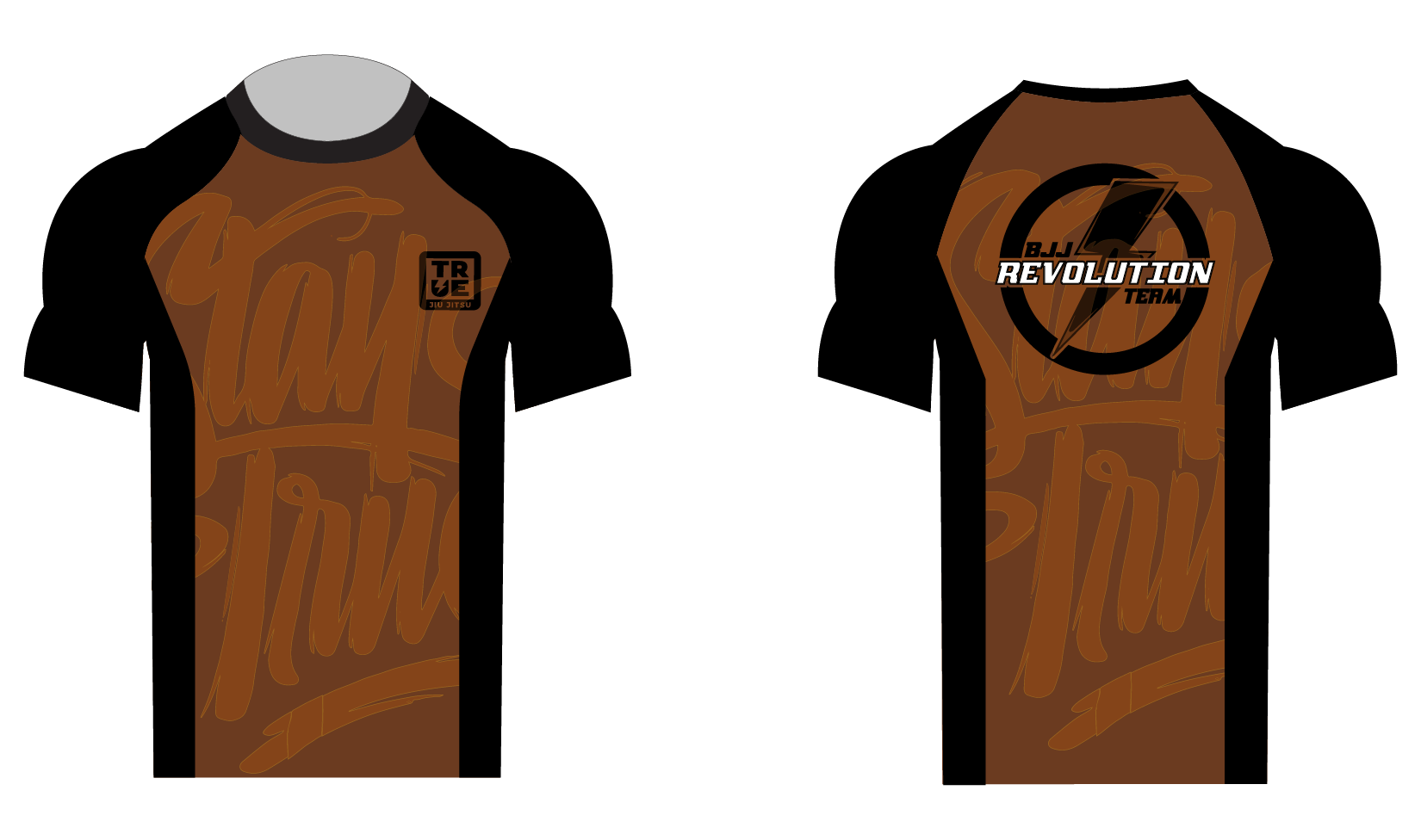 Ranked Rashguard- Brown